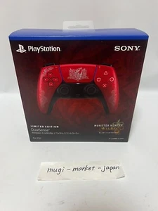 PS5 DualSense Wireless Controller Monster Hunter Wilds Limited Edition Sony - Picture 1 of 4