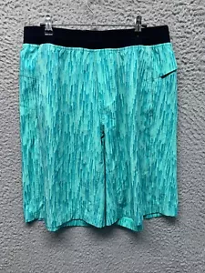 Lululemon Shorts Mens Blue Board Shorts Large Stretch Pockets Outdoor - Picture 1 of 9
