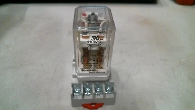 KOINO KUNHUNG KH-102-2C RELAY 220VAC 7A 120VDC 0.5A W/SOCKET -FREE SHIPPING - Image 1 of 3