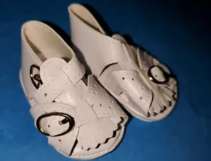 New Style White Color Sandals that fit Bitty Baby and Similar-sized dolls - Picture 1 of 1