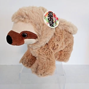 Faultier Plüsch Kuscheltier Geldbörse mit Etikett Reißverschluss - Bild 1 von 3