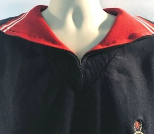 Tommy Hilfiger Mens Polo/Golf Pullover Zippered Shirt Blue Size XL - Picture 1 of 6