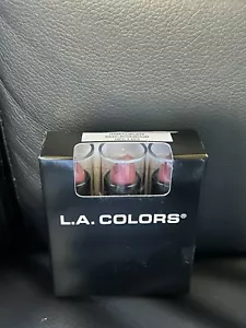 L.A. COLORS Rosewood Lipstick, Pack of 3,CLIPC839. Code 33735 - Picture 1 of 8