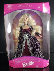 1996 Blonde Winter Fantasy Barbie Doll 17249 Special Edition New VTG - Picture 1 of 13