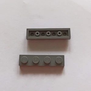 Piastra Lego® Basic City Technic 1x4 grigio scuro grigio scuro 3710 4211001 1 pezzo - Foto 1 di 1