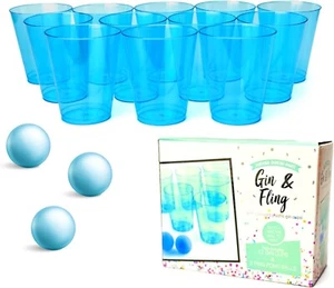 15pc Gin Party Pong Drinking Game BBQ Hen & Stag Summer Office Game Parties - Picture 1 of 7