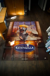 RATATOUILLE 🐭 Pixar Large French Grande Vintage Movie Poster Original 2007 - Picture 1 of 8
