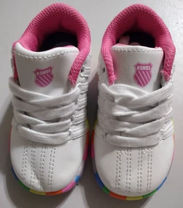 K-Swiss infant/toddler shoes - size 6 - Multicolor Rainbow - Pre-Owned - Picture 1 of 5