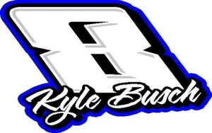 8 Kyle Busch 2025 Nascar vinyl window decal racing sticker - Picture 1 of 1