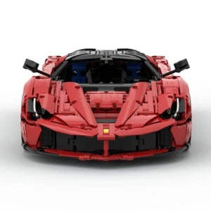 Custom MOC-194680 Mid-engine, Mild Hybrid Sports Car 1/8 Scale (3636PCS) - Picture 1 of 8