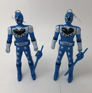 Blue fighter ninja Doll Huge Giant Oversized Earrings 14Cm Long Fun Toy K050 - Picture 1 of 8
