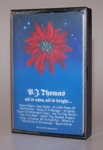 1985 B.J. Thomas All Is Calm, All Is Bright Music Cassette CBS PCT 40148 - Imagen 1 de 5