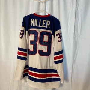 Nike Olympic Team Jersey—Buffalo Sabres—Signed By Ryan Miller #39 - Picture 1 of 7