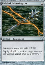 VULSHOK MORNINGSTAR FOIL 9th Edition MTG Magic the Gathering Cards DJMagic