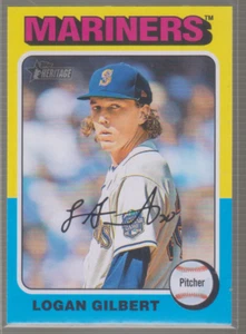 2024 Topps Heritage #543: Logan Gilbert - Bild 1 von 1