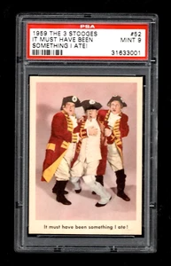 1959 Fleer Three Stooges #52 It must have been something I ate ! PSA 9 - Picture 1 of 2