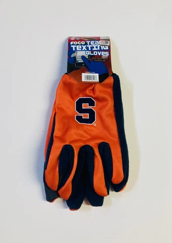 Syracuse Orange Texting Gloves NEW One Size Fits Most FOCO Cover