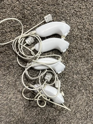 4 Nintendo Nunchuks (RVL-004) Tested - Image 1 of 3
