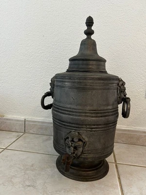 samovar ancien, 51 cm, 6kg. 2 poignée de chaque côté - Photo 1/4