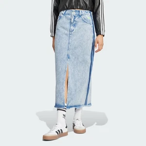 ADIDAS ORIGINAL KSENIASCHNAIDER DENIM MAXI SKIRT - Picture 1 of 6