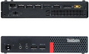Lenovo ThinkCentre M710q Tiny Desktop Computer, Intel Core i7-6700T Up to 3.6GHz - Picture 1 of 12