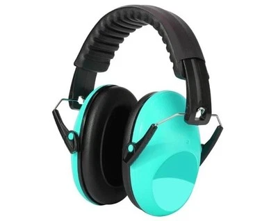 Kids Ear Defenders Noise-Cancelling Headphones 26db Snr Foldable , Colour Mint - Image 1 of 4