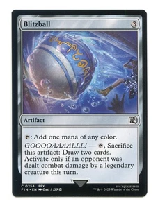 Blitzball NM #0254 Final Fantasy FIN MTG Magic the Gathering - Picture 1 of 2