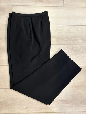 Pantalones de vestir Liz Baker forrados talla 12T negros tiro alto Foto 1 de 4