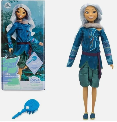 Disney Raya & the Last Dragon Human Sisu Muñeca Clásica 11" con Pincel Nueva en Caja Foto 1 de 4