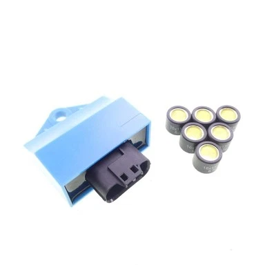 CDI Steuergerät ECU offen + Variomatik Gewichte für Kymco Agility 50ccm - Bild 1 von 4