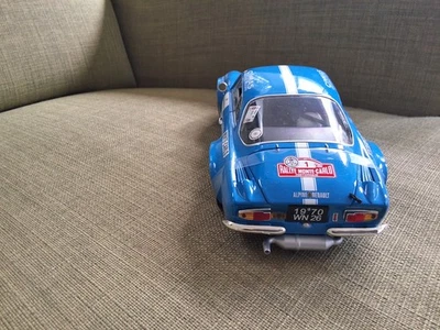 Alpine renault A110 1800S Montecarlo historic 2007 solido 1/18 - Immagine 1 di 4