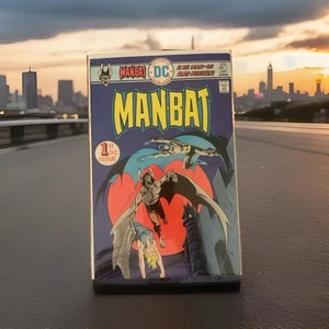 Man-Bat Issue #1 (1975) 1st Solo Issue-DC Comics Bronze Age- FN/VF Batman Univ. - Picture 1 of 6