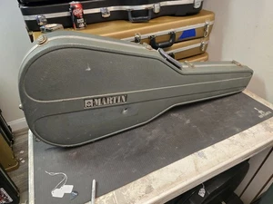 RARE: Vintage Martin Thermoplastic Case D18 D28 D35 D41 Early 1970'S Blue #4 - Picture 1 of 14