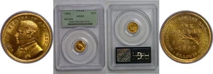 1903 $1 La. Purchase, McKinley Gold Commemorative PCGS MS-65 - Picture 1 of 3