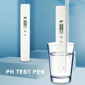 Medidor de pH eléctrico digital Probador LCD Bolsillo Acuario Hidroponía Prueba de agua Pluma - Imagen 1 de 8