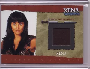 Xena Temporadas 4 y 5 Lucy Lawless (Xena) Cuero Incentivo Tarjeta de Disfraz #R3 - Imagen 1 de 1