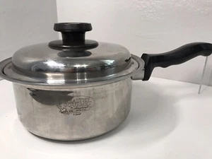 Americraft 3 Quart Pot With Lid Stainless Steel Healthy Gourmet West Bend - Picture 1 of 10