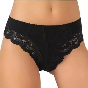 SLIP DONNA PIZZO JADEA ART. 529 COTONE ELASTICIZZATO VITA ALTA - Imagen 1 de 1