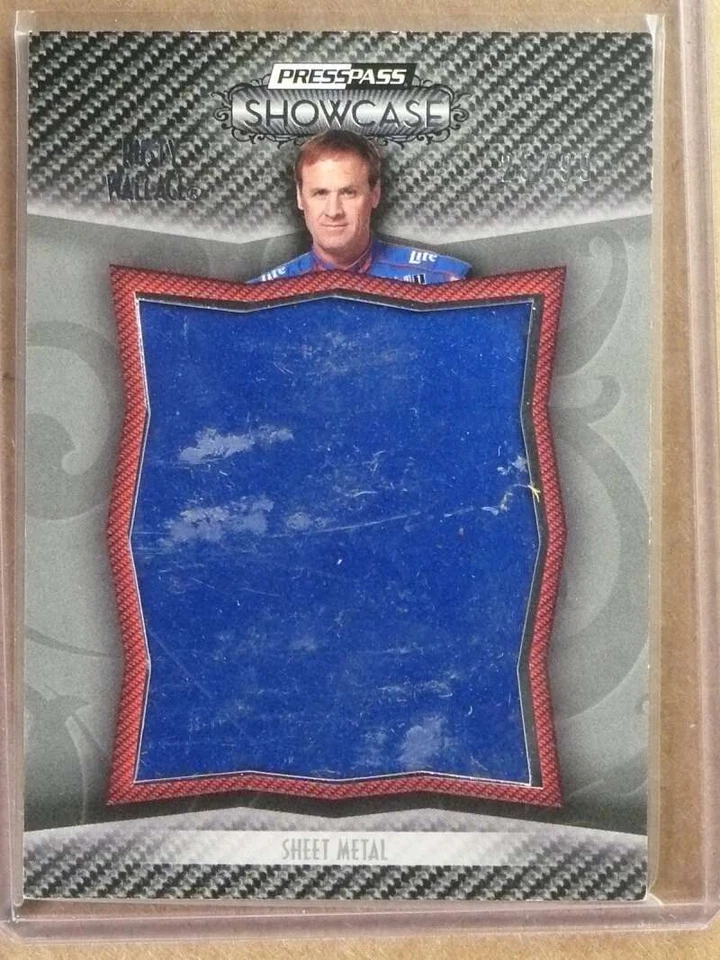 2010 Press Pass Showcase Rusty Wallace Prized Pieces Oversized Metal #D/99 - Image 1 of 1