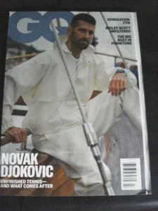 GQ Magazine February 2025 NOVAK DJOKOVIC Unfinished Tennis GENERATION ZYN - Picture 1 of 1