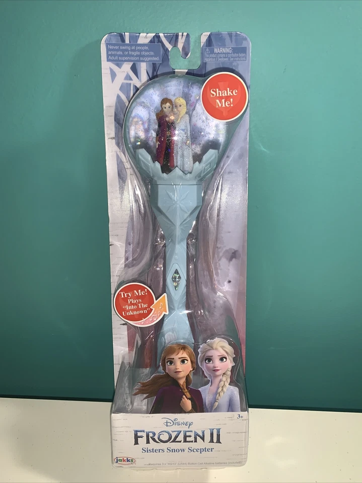 Disney Frozen Frozen 2 Hermanas Cetro de Nieve Nuevo Juguete para Niños Vacaciones Foto 1 de 4