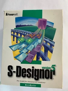 Powersoft S Designor 5 Sealed Windows AppModeler Visual Basic New - Picture 1 of 4