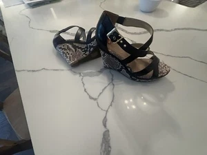 Elaine Turner Wedge Sandal - Picture 1 of 5