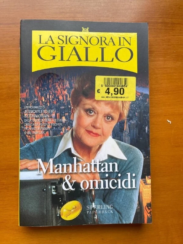 Jessica Fletcher Donald Bain Manhattan e omicidi La signora in Giallo libro roma - Immagine 1 di 1