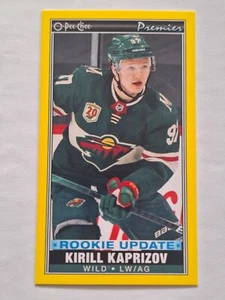 21/22 OPC Premier Yellow Rookie Update Kirill Kaprizov - Bild 1 von 2