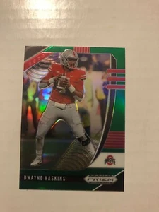Panini Prizm 2020 Draft Picks Dwayne Haskins tarjeta verde Prizm - Imagen 1 de 1
