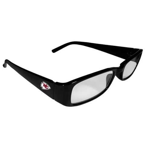 Kansas City Chiefs Reading Glasses, NFL Readers +1.25 +1.5 +1.75 +2.0 +2.25 2.50 Cover