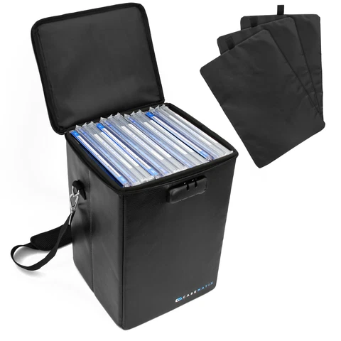 Graded Comic Book StorageCase  For 15 CGC Comic Books and Travel Shoulder Strap Cover