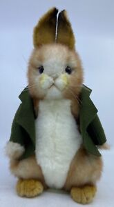 HANSA Bunny Rabbit in Jacket Plush Animal Toy 9820PM US Seller
