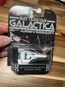 Hot Wheels 2013 Battlestar Galactica Colonial Viper 35th Anniversary Die-cast - Picture 1 of 10